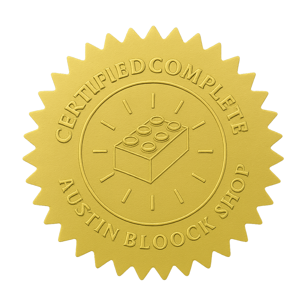 Certified 100% Complete