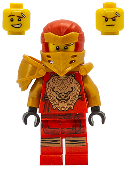 LEGO - Minifig njo0605 - Kai Hero - Clip on Back