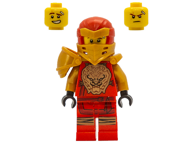 LEGO - Minifig njo0605 - Kai Hero - Clip on Back