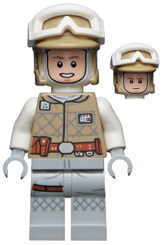 LEGO Minifigure Luke Skywalker (Hoth, Balaclava Head) – sw1143