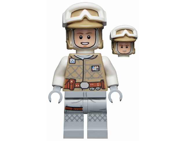 LEGO Minifigure Luke Skywalker (Hoth, Balaclava Head) – sw1143